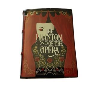 Owlcrate Phantom of the Opera Ceramic Book Pot Vase New